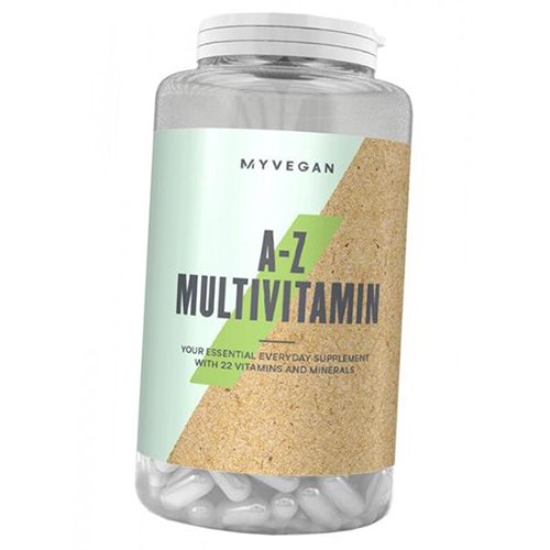 

Поливитамины для веганов, Vegan A-Z Multivitamin, MyProtein 60капс (36121025)