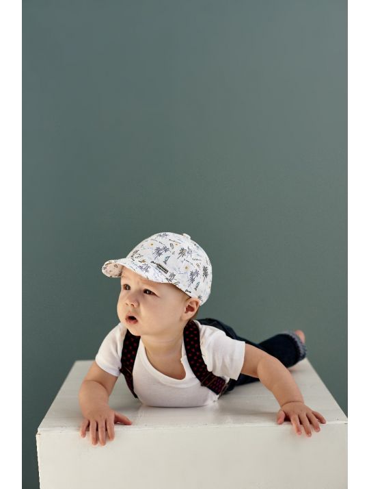 

Кепка для мальчика Dembohouse 6670 DemboHouse 44 Белый 48165