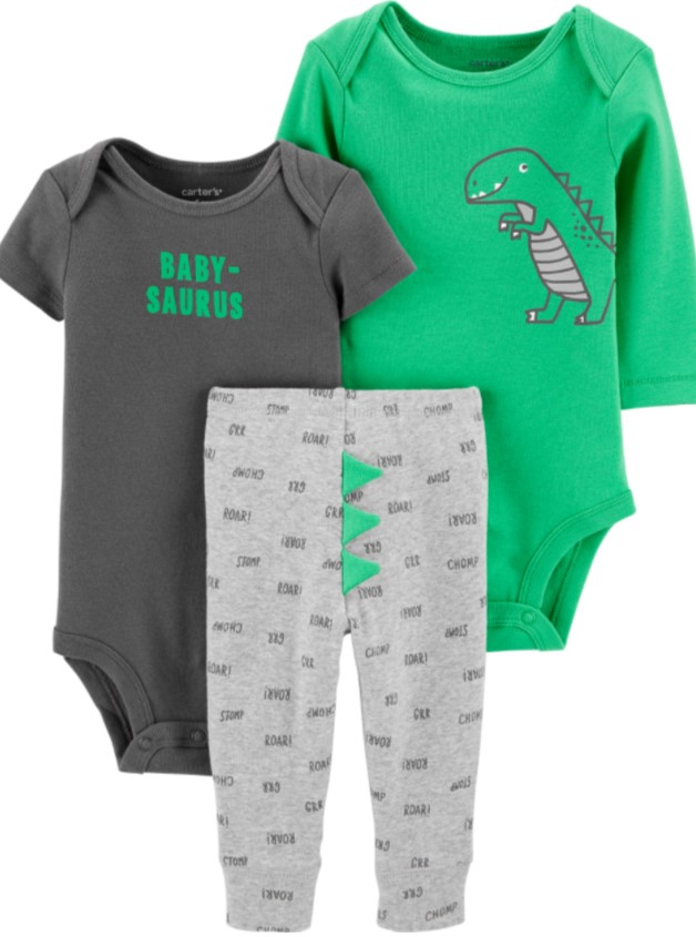 

Комплект тройка для девочки Carters 6565 Carters 74 см 9 мес Зеленый 47611