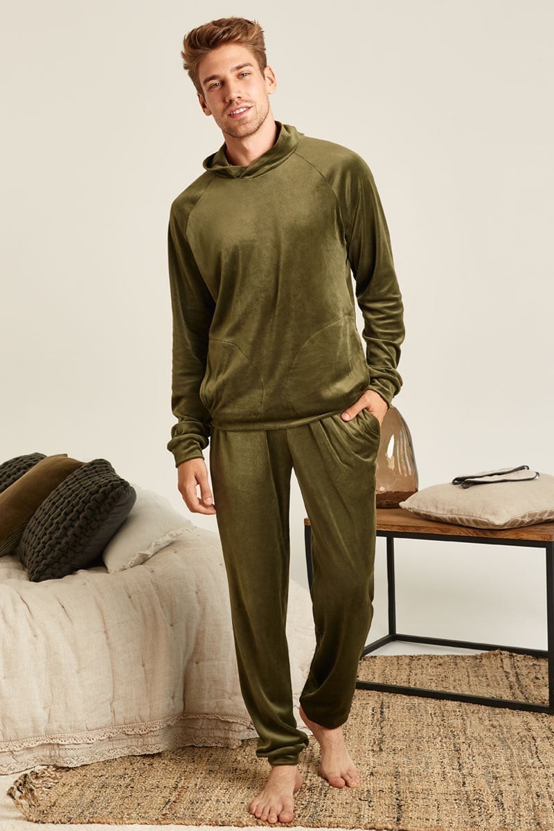 

Комплект: джемпер и брюки Anabel Arto 52(XL) хаки
