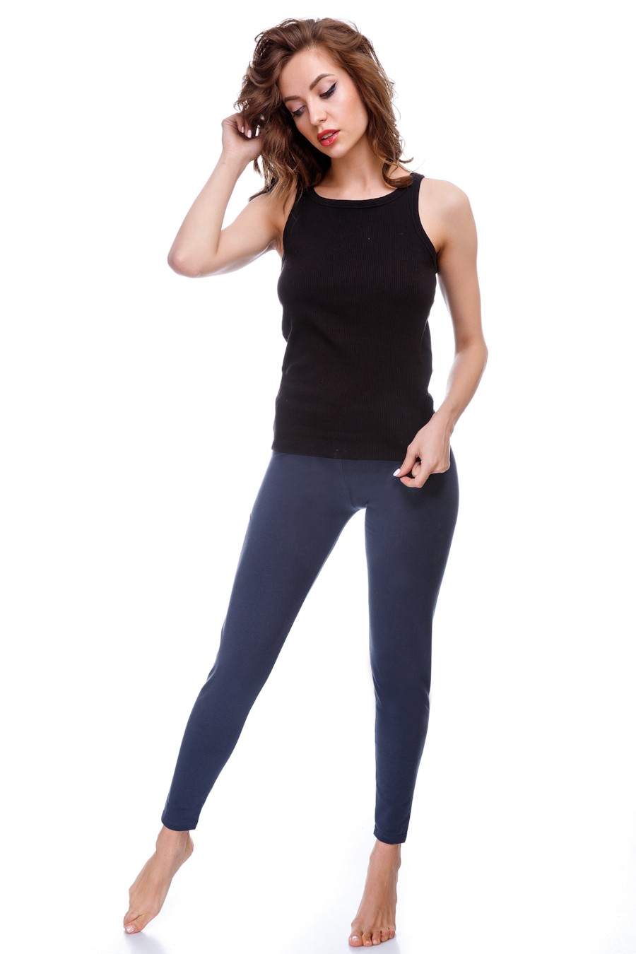 

Леггинсы Snelly (XXL) Антрацит, Леггинсы Snelly 50(XXL) Антрацит