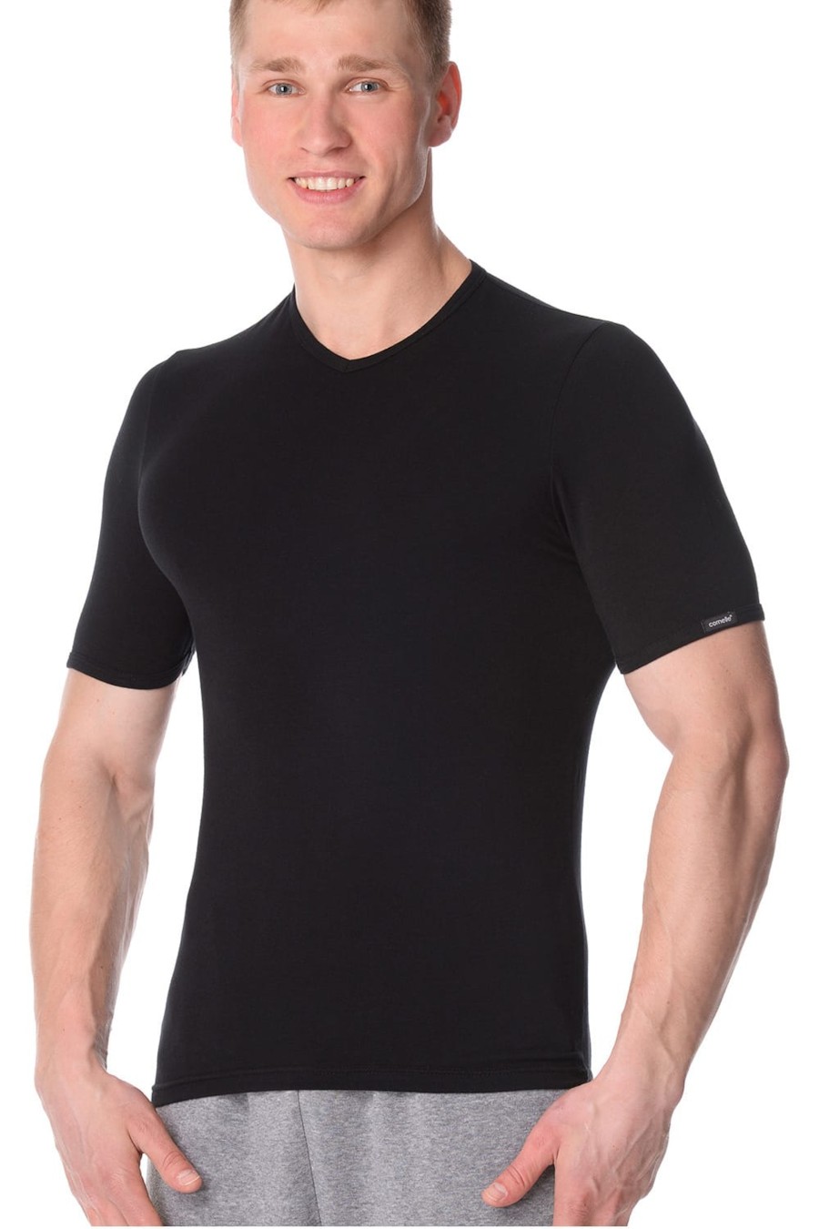 

Футболка Cornette () Чёрный, Футболка Cornette 54(2XL) Чёрный