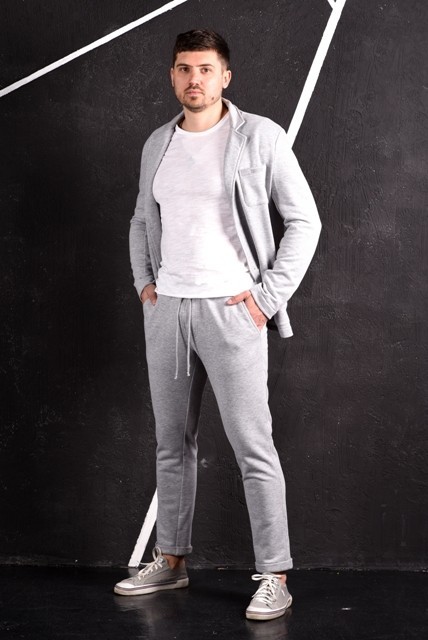 

Костюм ZIBSTUDIO трикотаж  Серый, Костюм ZIBSTUDIO трикотаж 5XL Серый