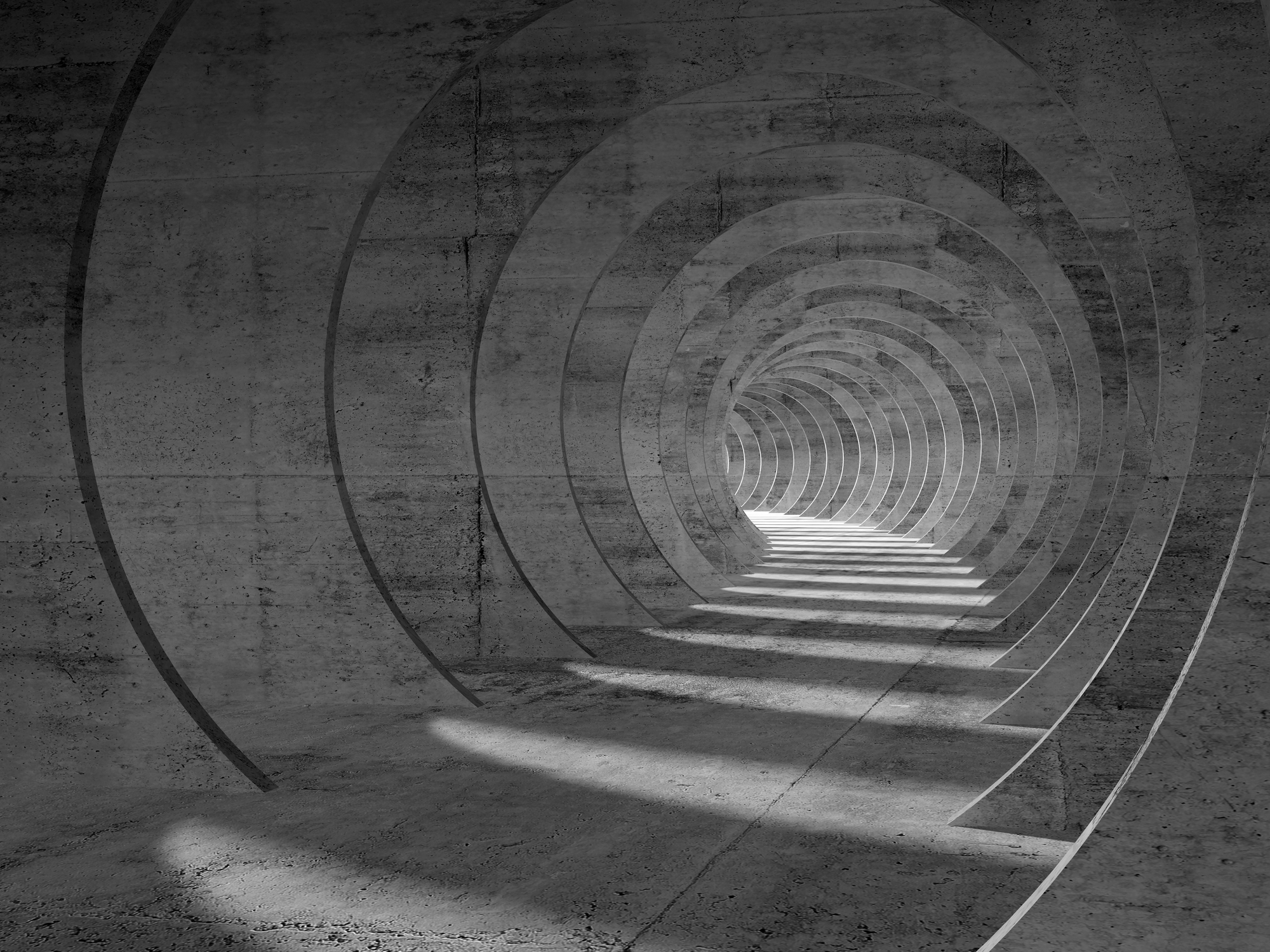 

Фотообои 3D 'Бетонный тоннель' (4660) , Гладь