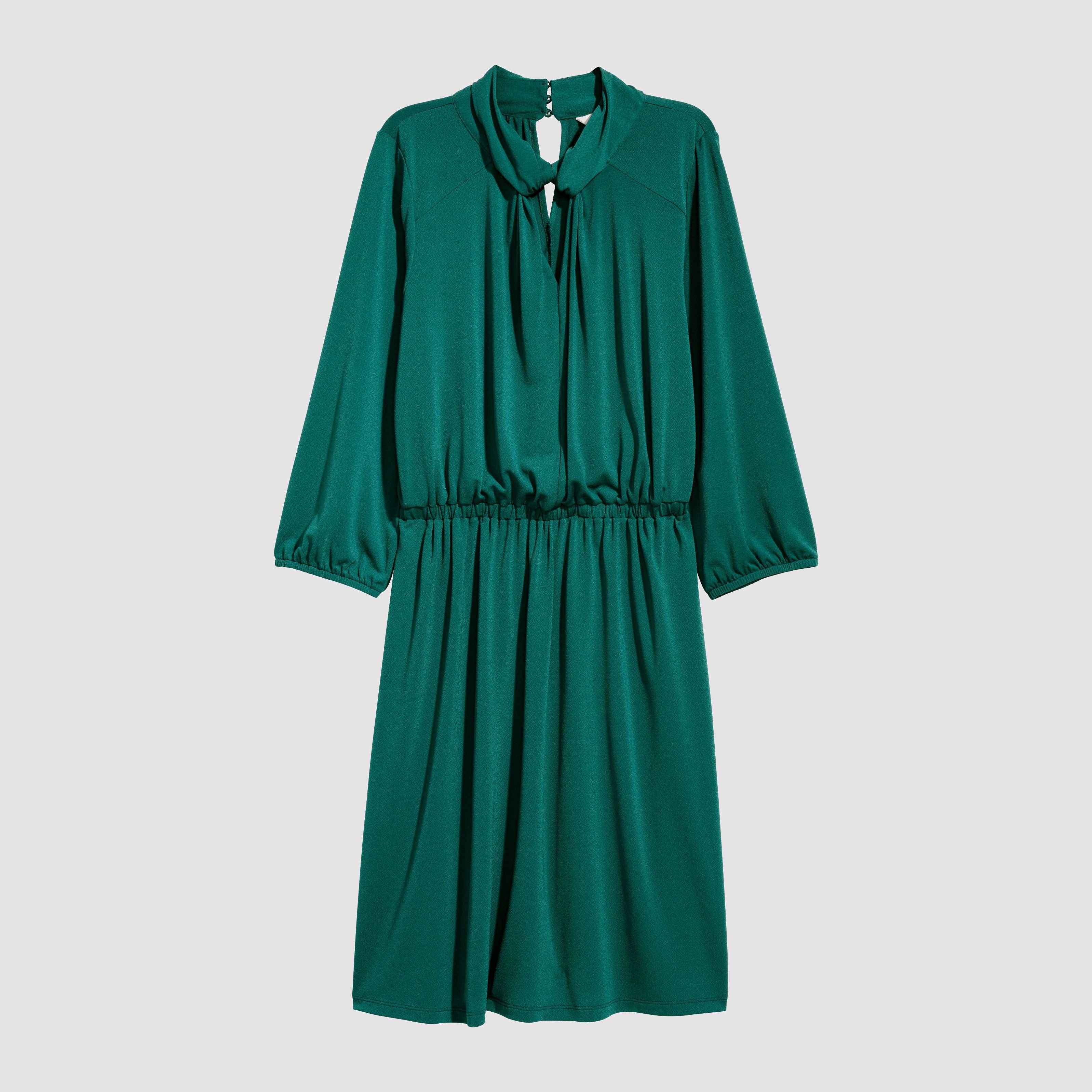 

Платье H&M 6118217-ACUW XL Зеленое