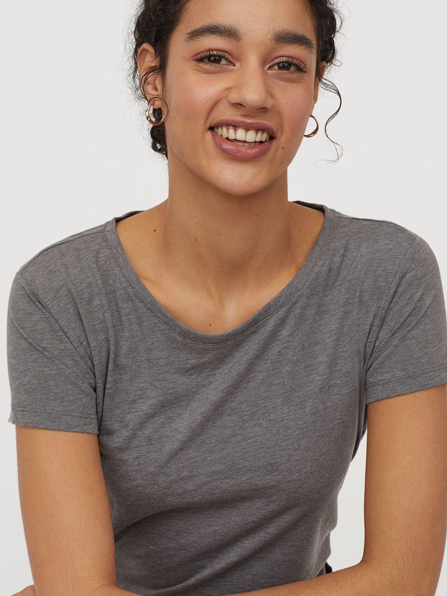 

Футболка H&M 6107769-ABKU XL Серая