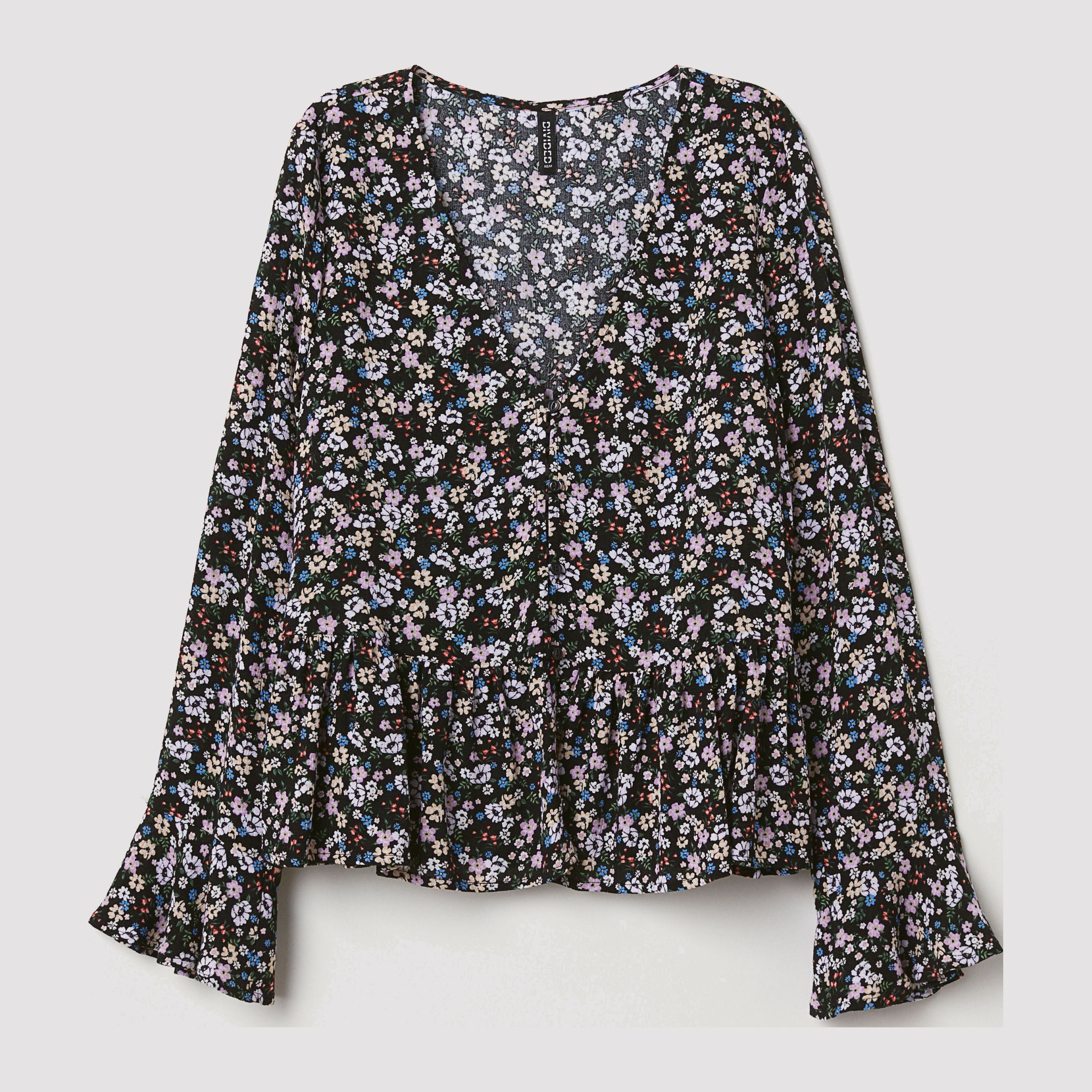 

Блузка H&M 6422968-AAUU 46 Хаки