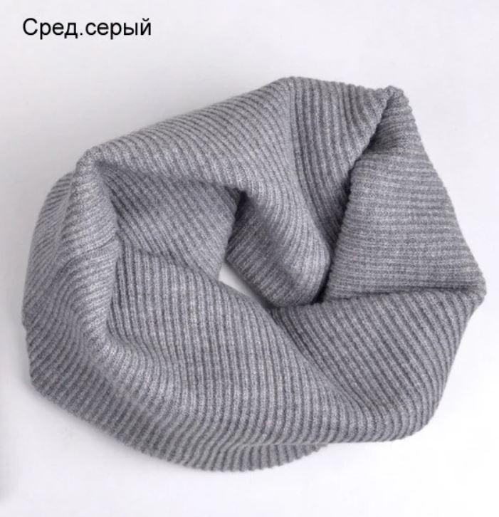 

Шарф-хомут детский/подростковый Arctic демисезонный 098-Хомут Тик Ток серый