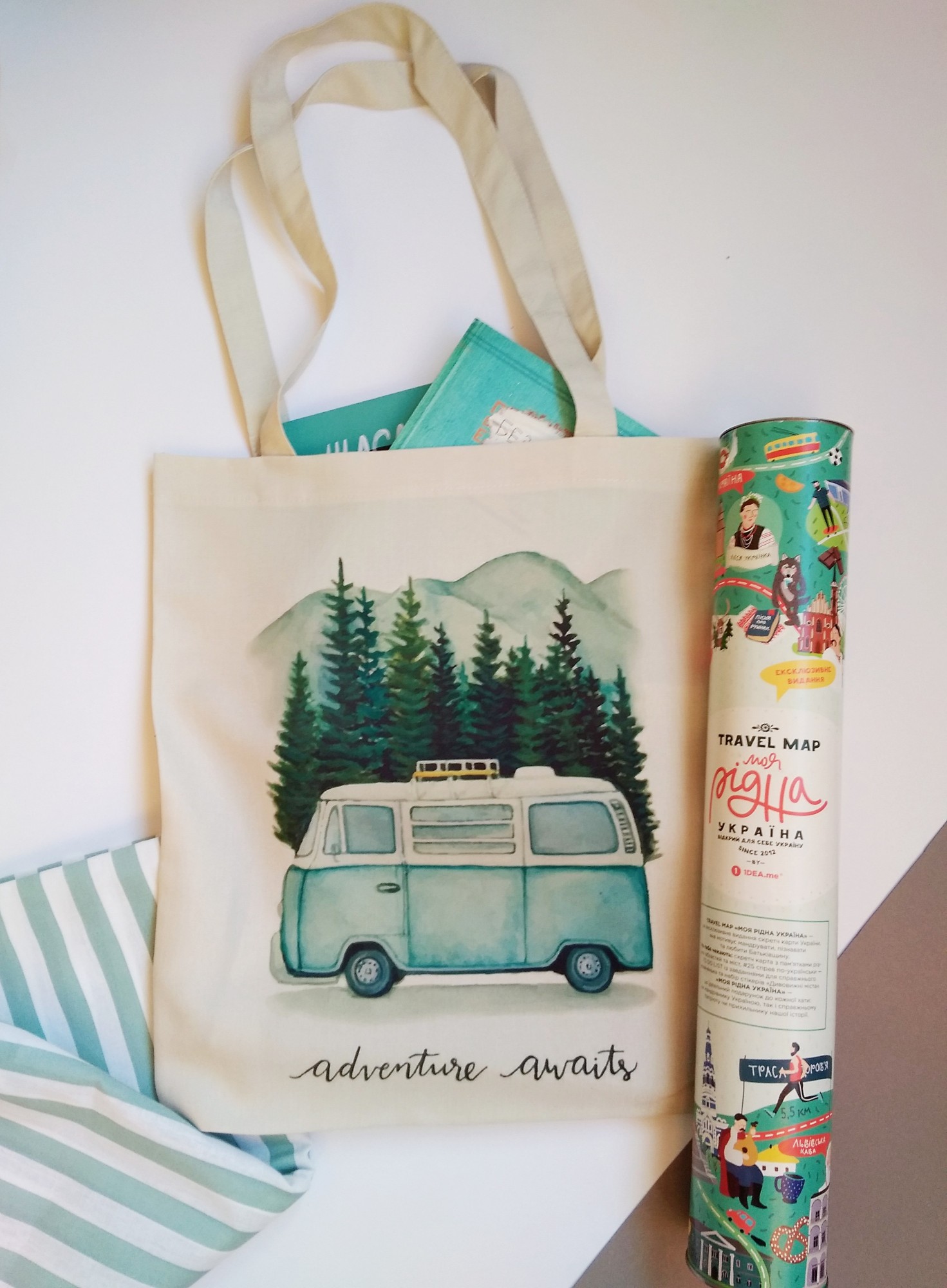 

Экосумка фургон, шоппер adventure