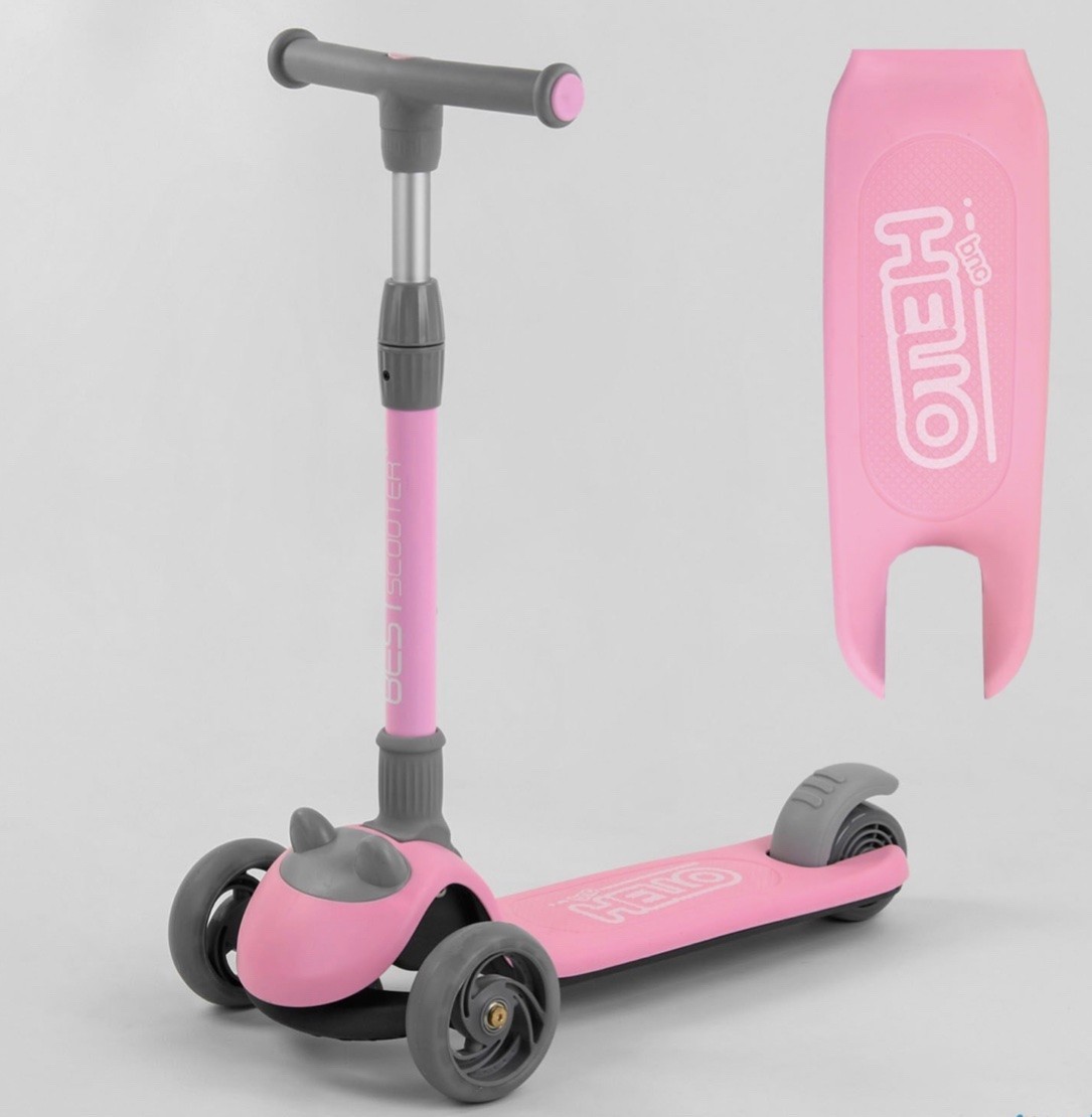 

Детский Самокат трехколесный D-0558 (6) Best Scooter, Розовый