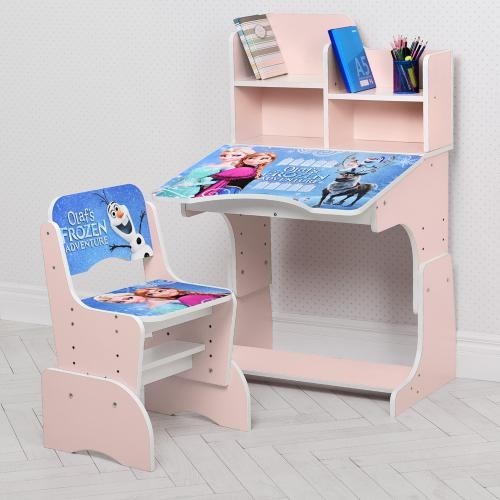 

Детская парта со стульчиком W 2071-69-3 Bambi. Холодное сердце