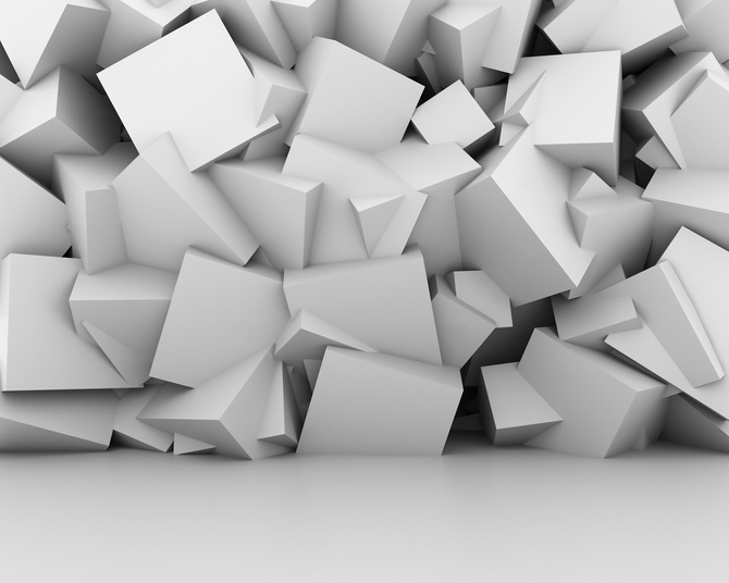 

Фотообои 3D 'Стена из кубов' (2562) , Мелкий песок