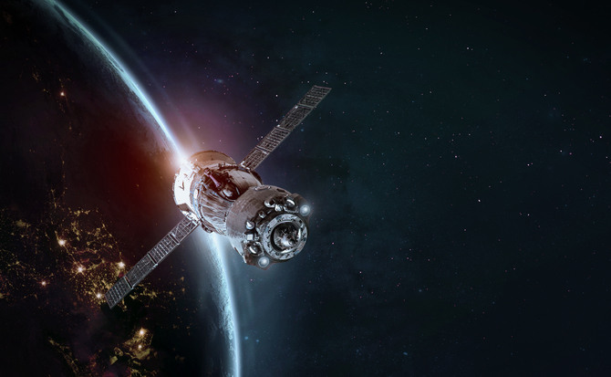 

Фотообои Космос ' Спутник' (3065) , Классик