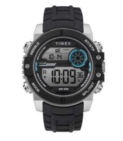 

Часы Timex TW5M34600 DGTL Mens Watch с хроногрофом черные