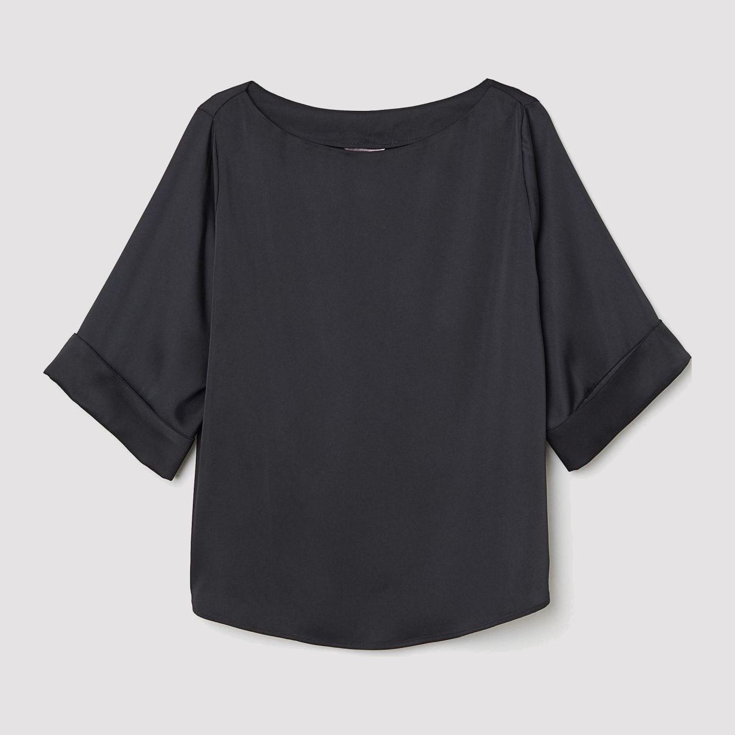 

Блузка H&M 6399027-AAAD 46 Черная