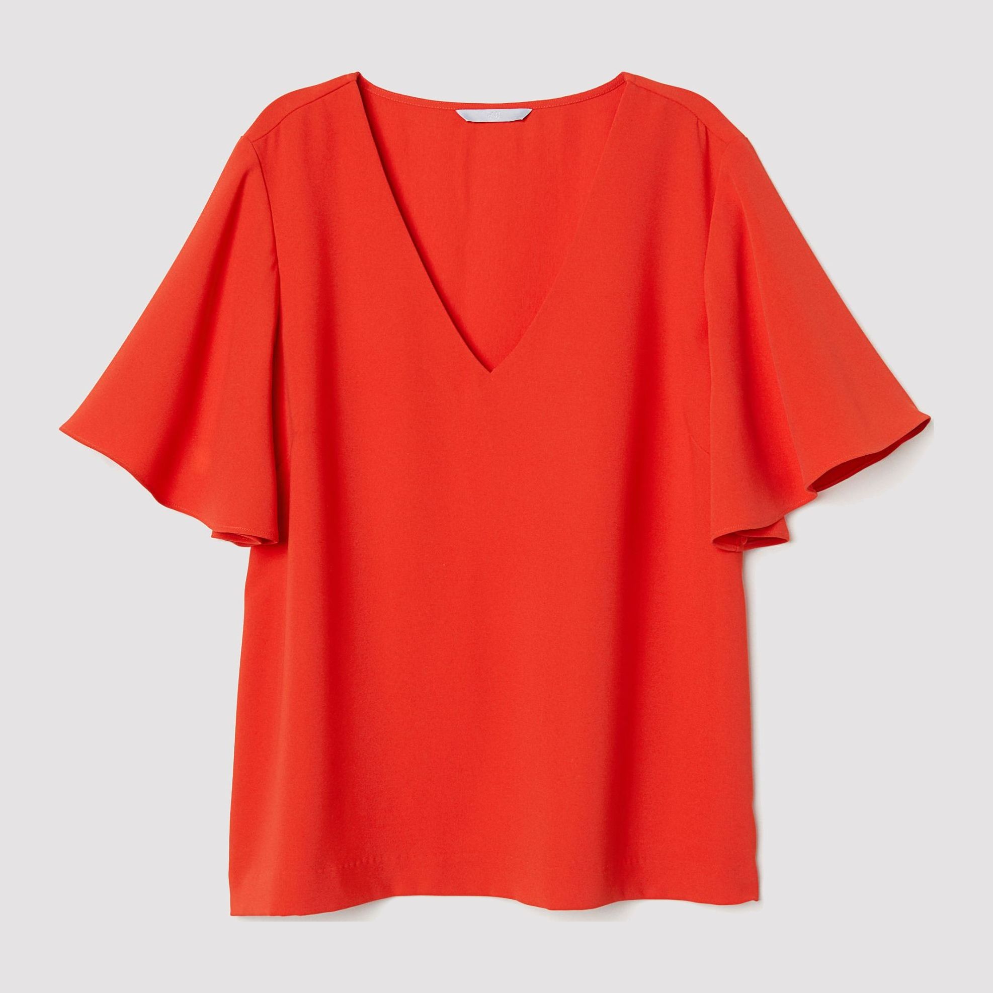

Блузка H&M 6379118-ACVF 32 Красная