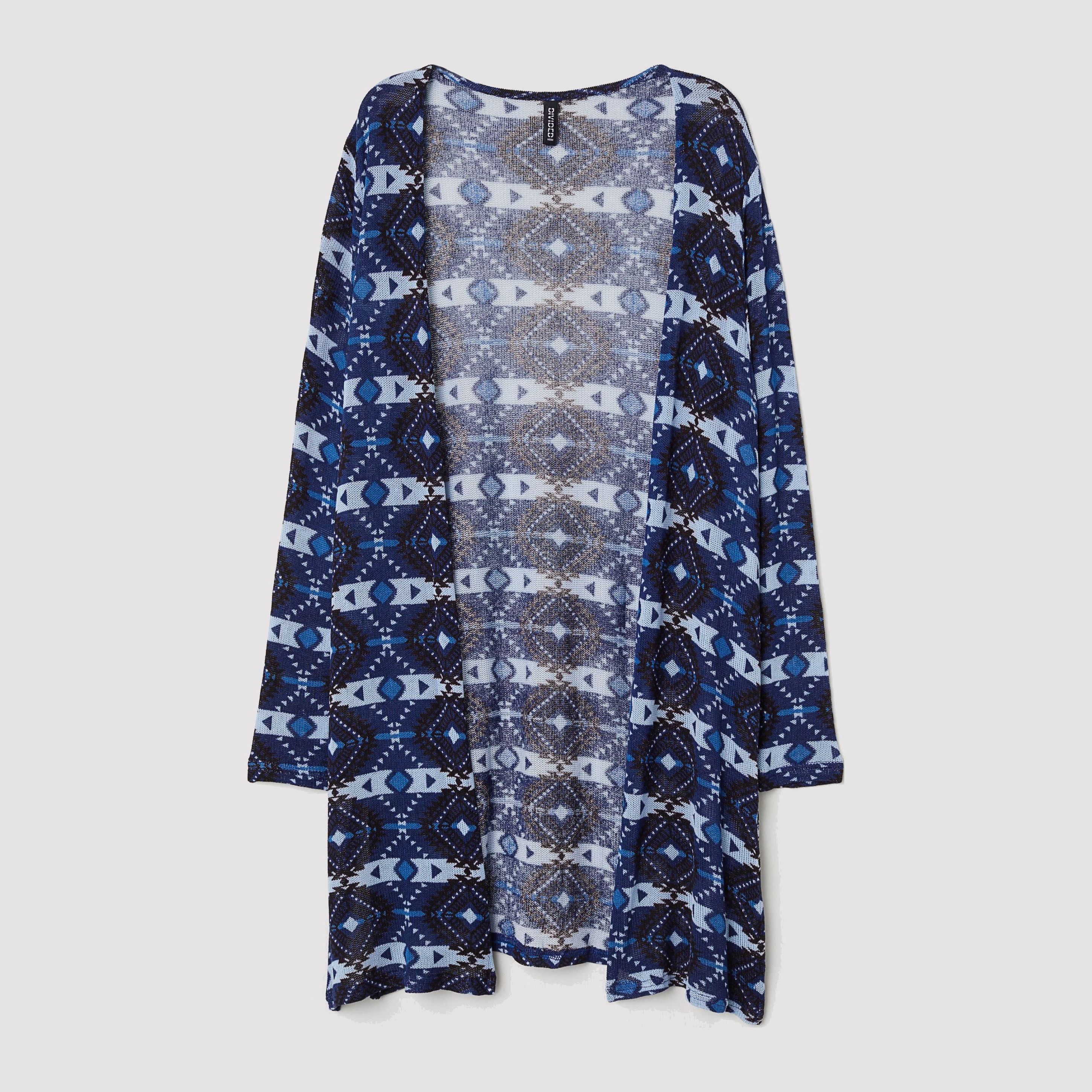 

Кардиган H&M 5922417-ABGR S Темно-синий с голубым