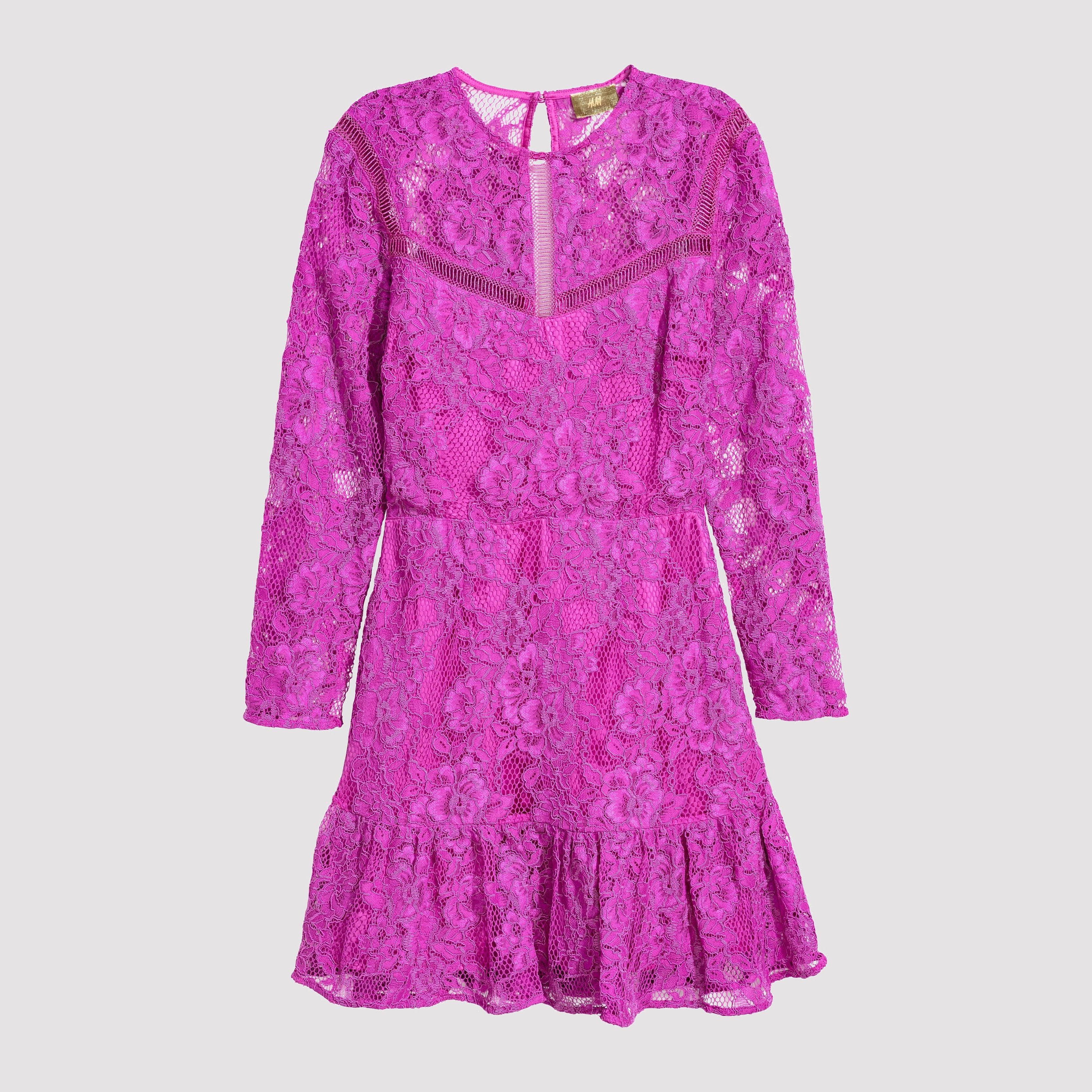 

Платье H&M 5898317-ACXZ 38 Фиолетовое