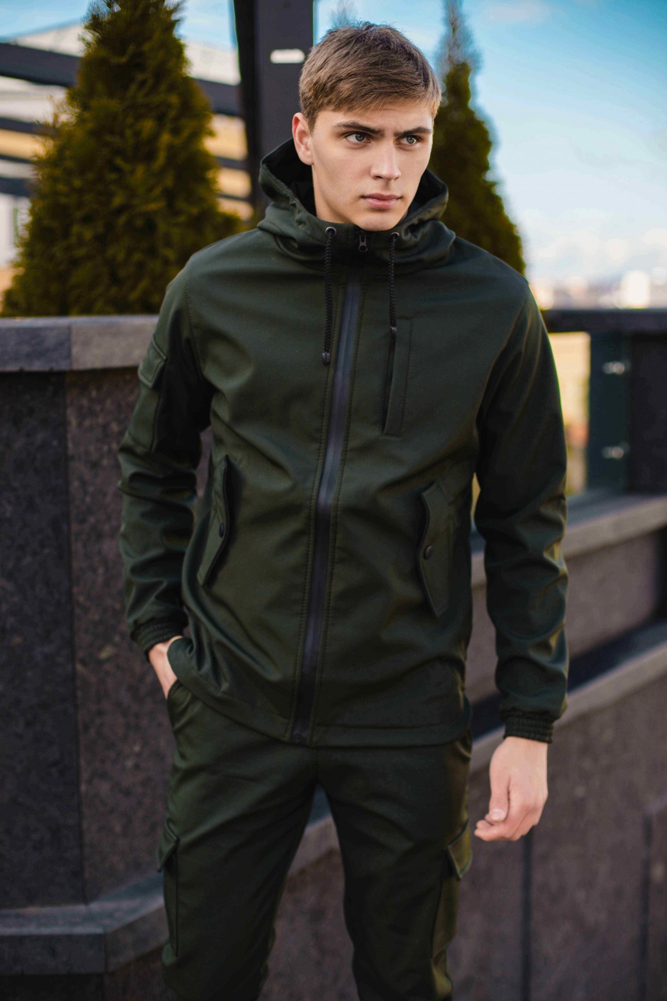 

Мужская демисезонная куртка Intruder SoftShell хаки, Мужская демисезонная куртка Intruder SoftShell хаки M
