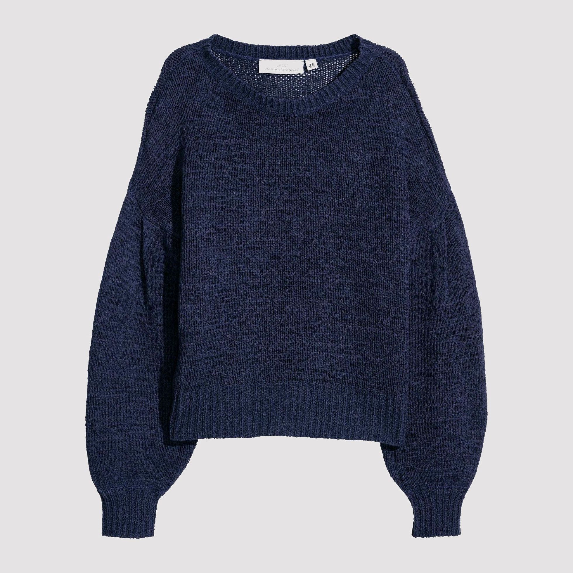 

Джемпер H&M 5815437-AAQJ S Темно-синий
