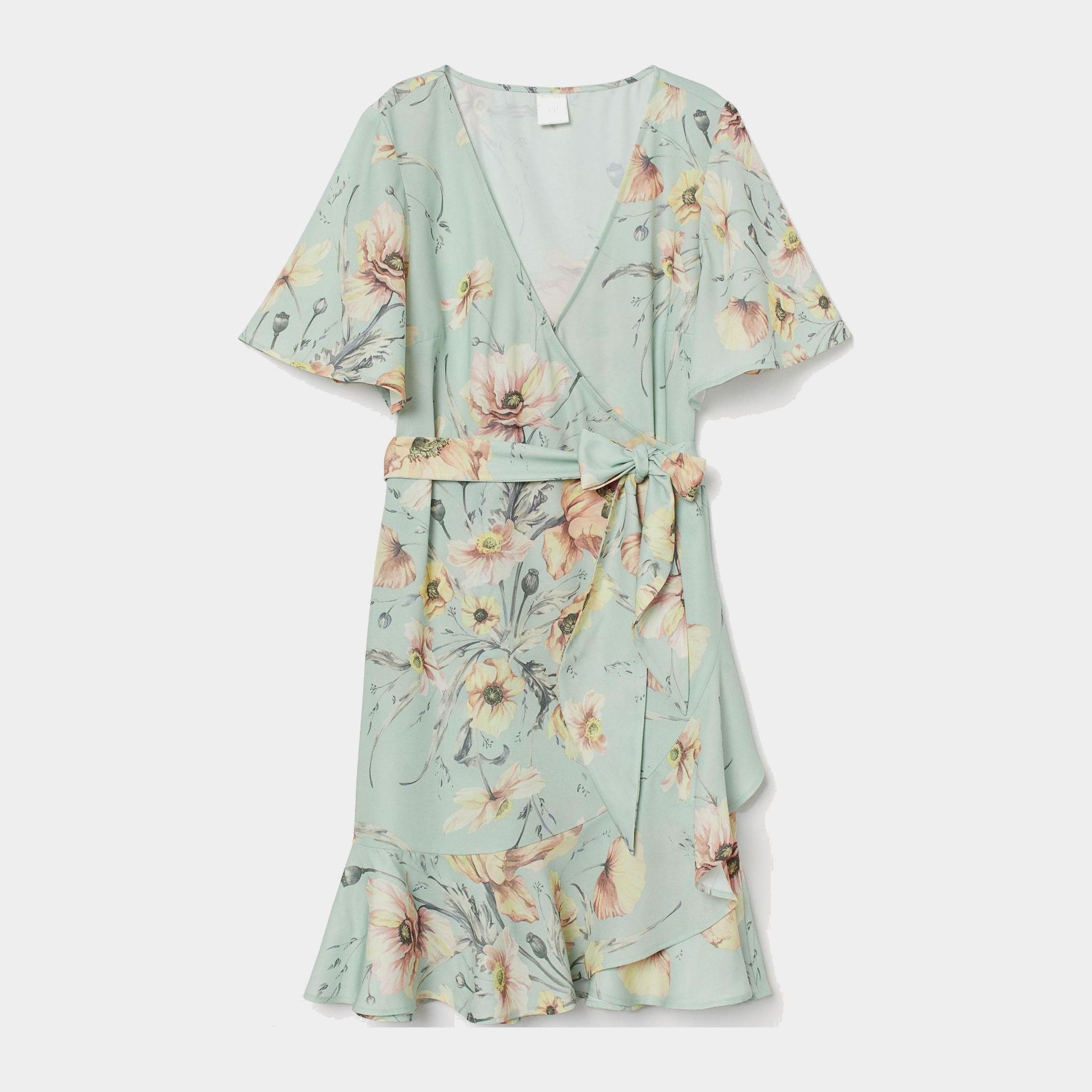 

Платье H&M 7441809-ADCW 44 Мятное с разноцветным
