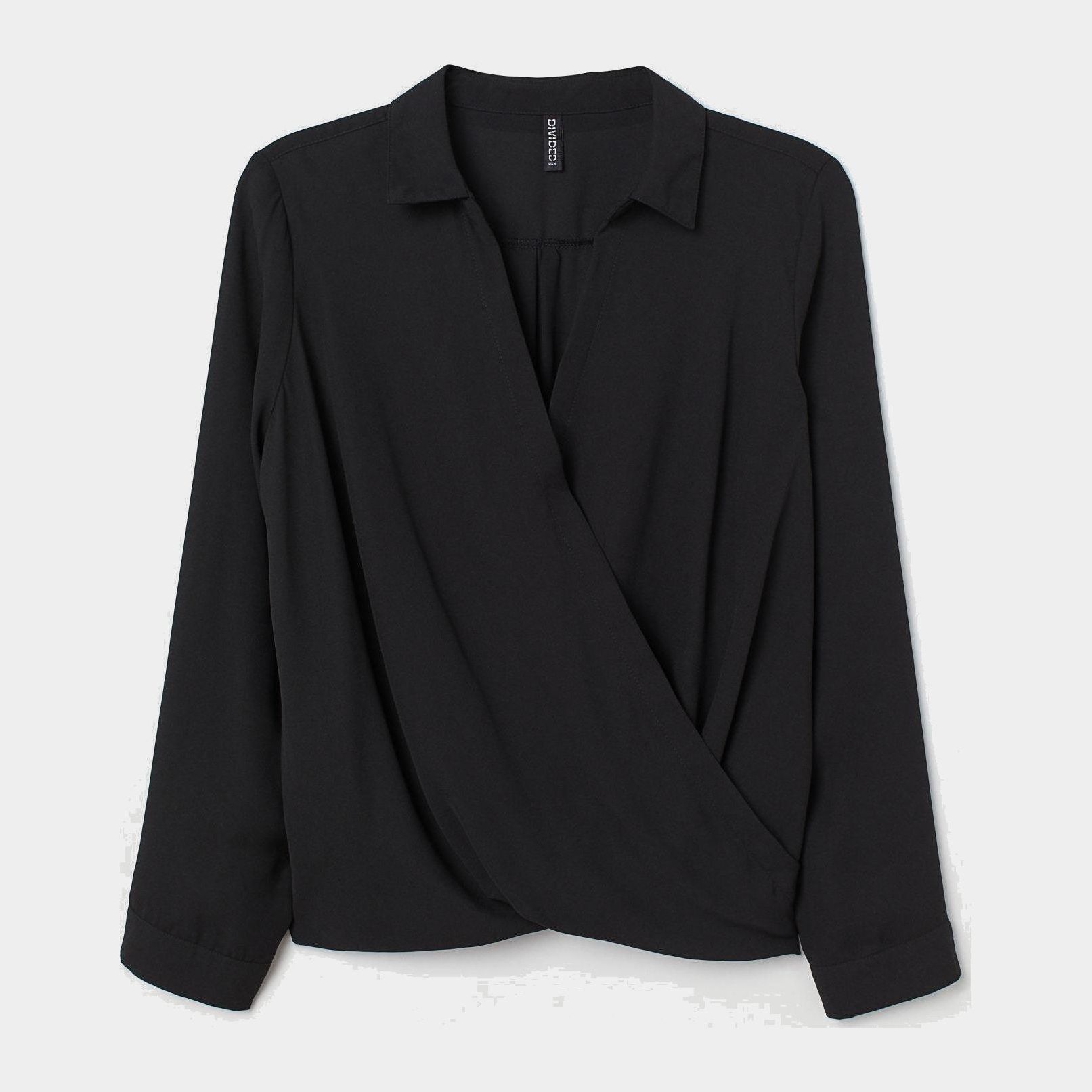 

Блузка H&M 7404919-AAAD 44 Черная