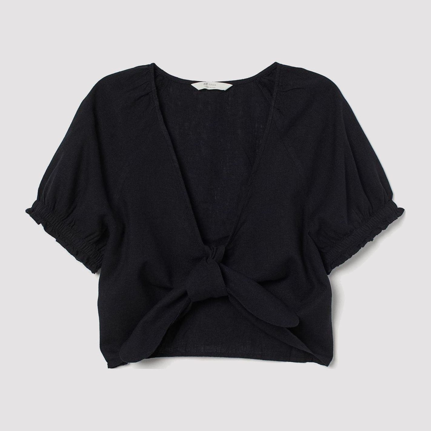 

Топ H&M 8681631-AAAD 38 Черный