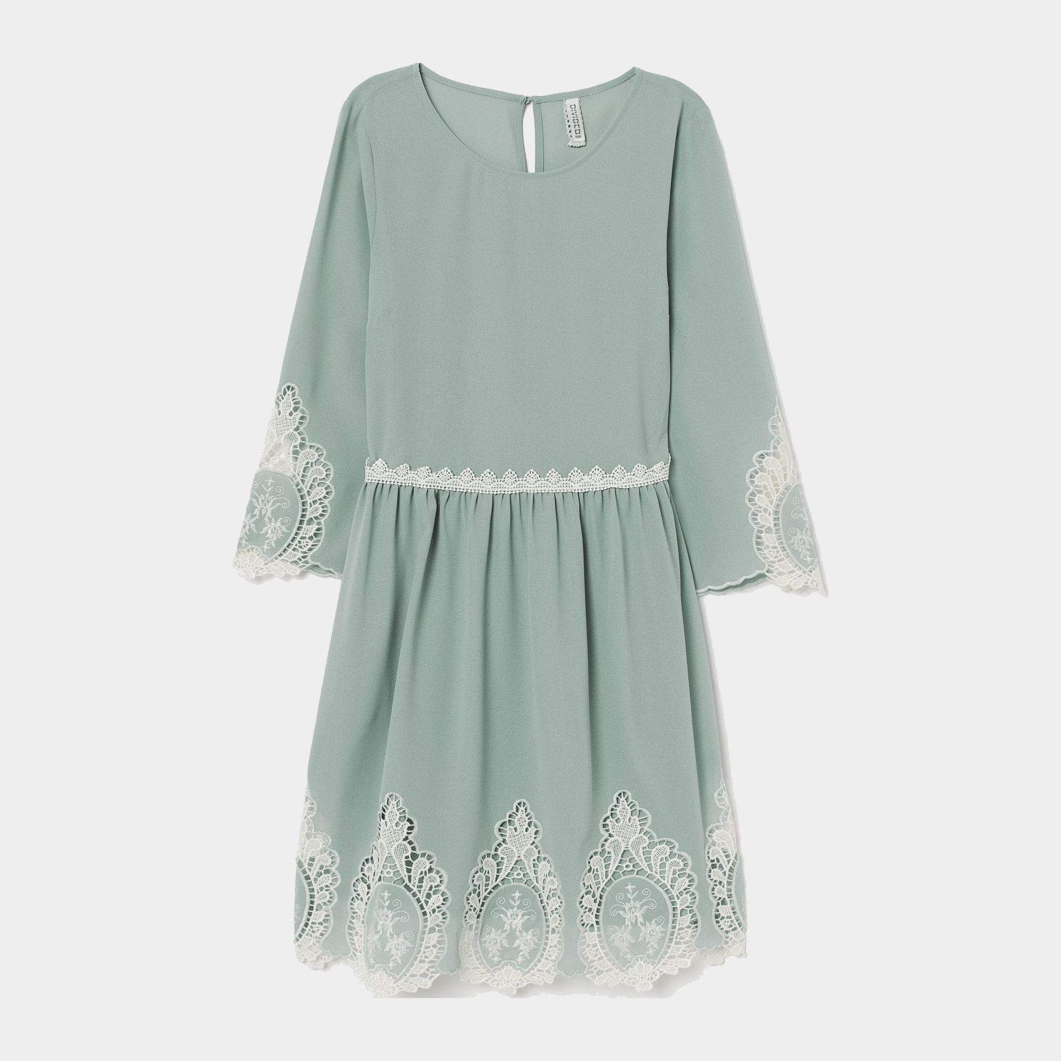 

Платье H&M 7301530-ACVR 32 Мятное