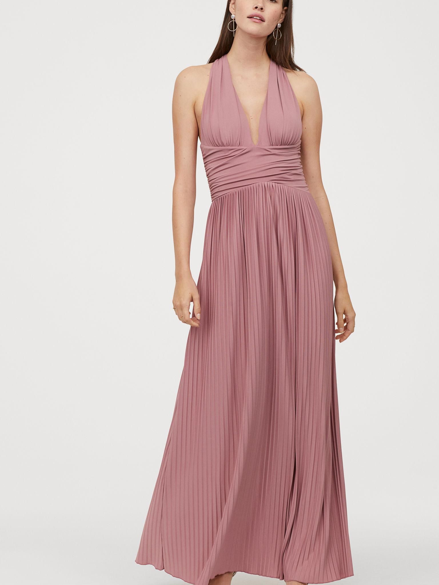 

Платье H&M 7180860-ACUH 38 Бледно-розовое