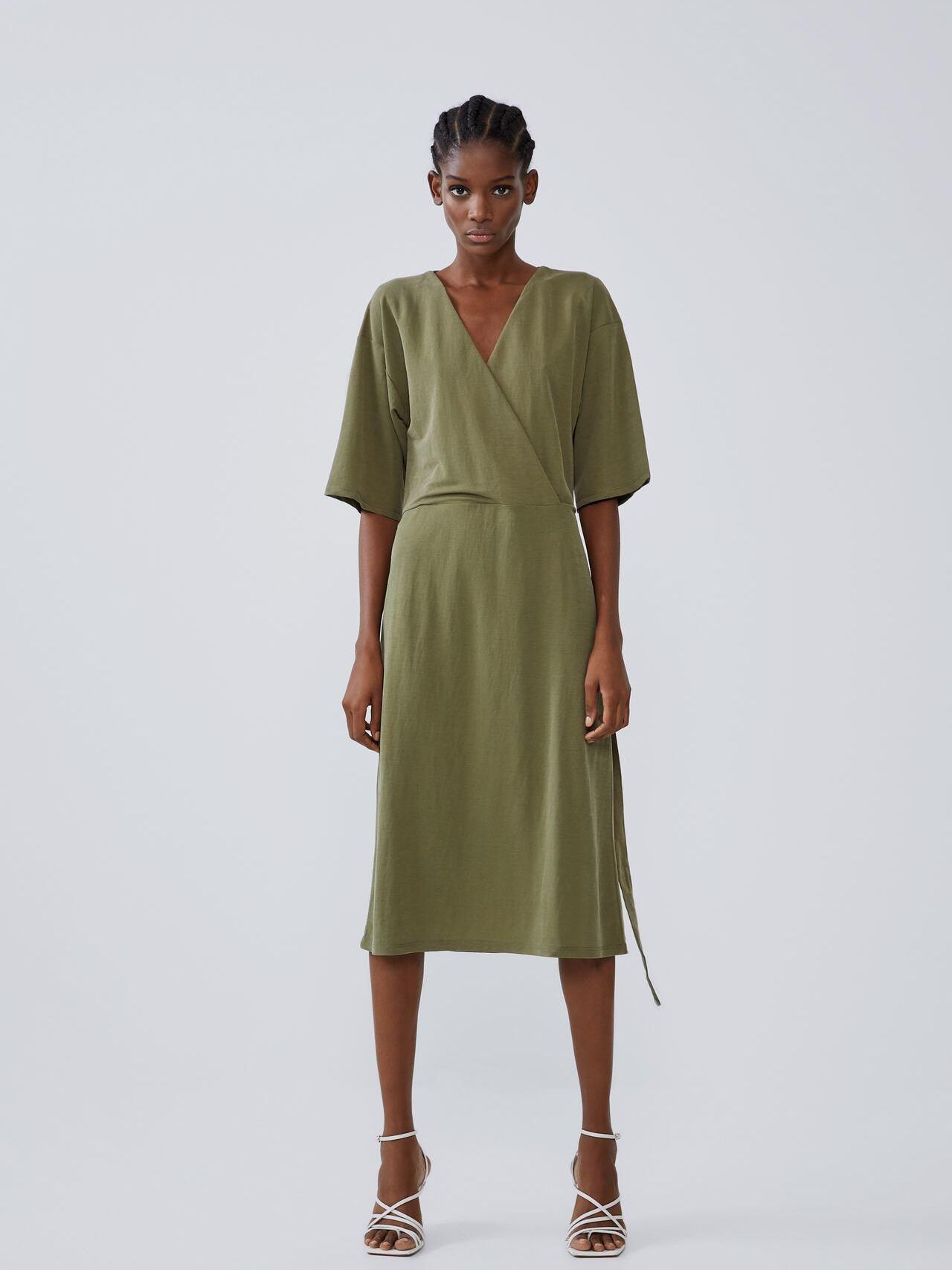 

Платье Zara 7901/855/500-ACYC L Хаки