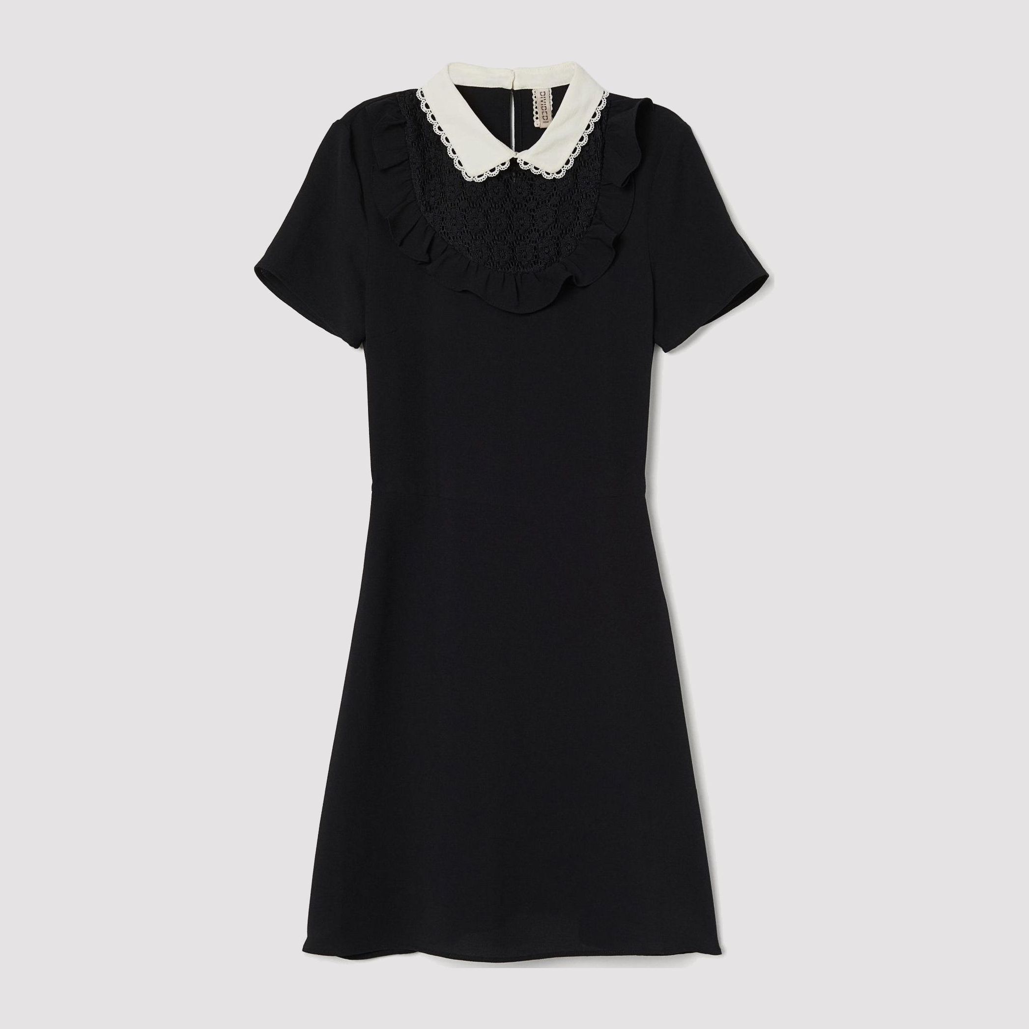 

Платье H&M 7885950-AAXN 40 Черное с бежевым
