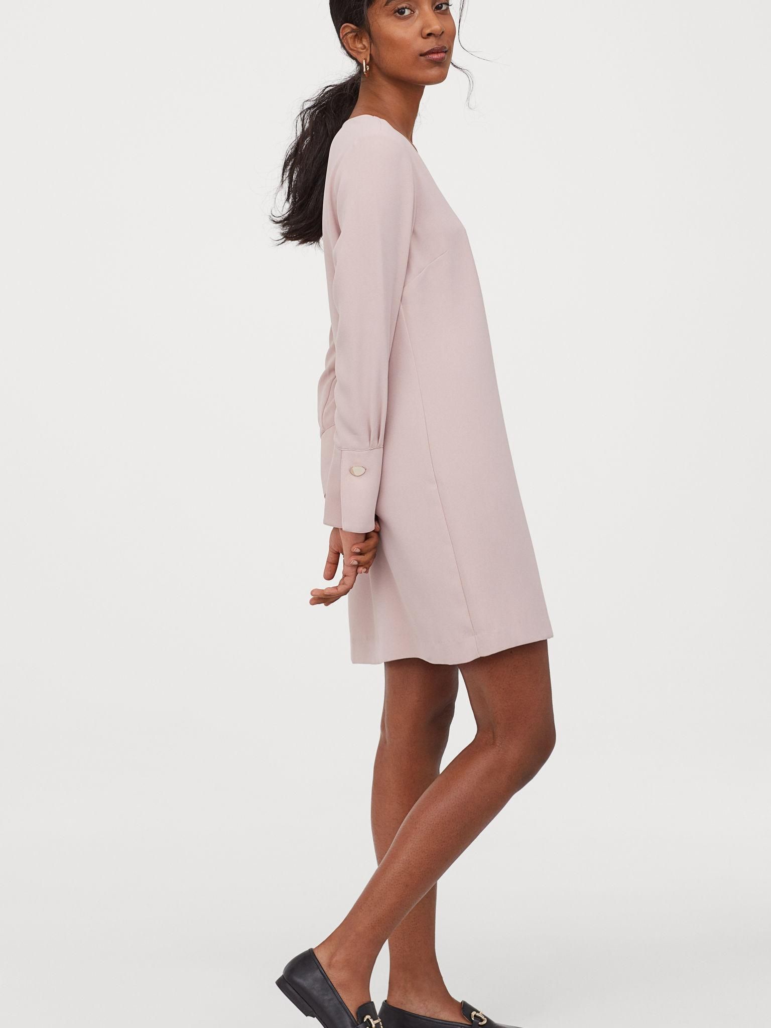 

Платье H&M 7834970-ACUH 44 Бледно-розовое