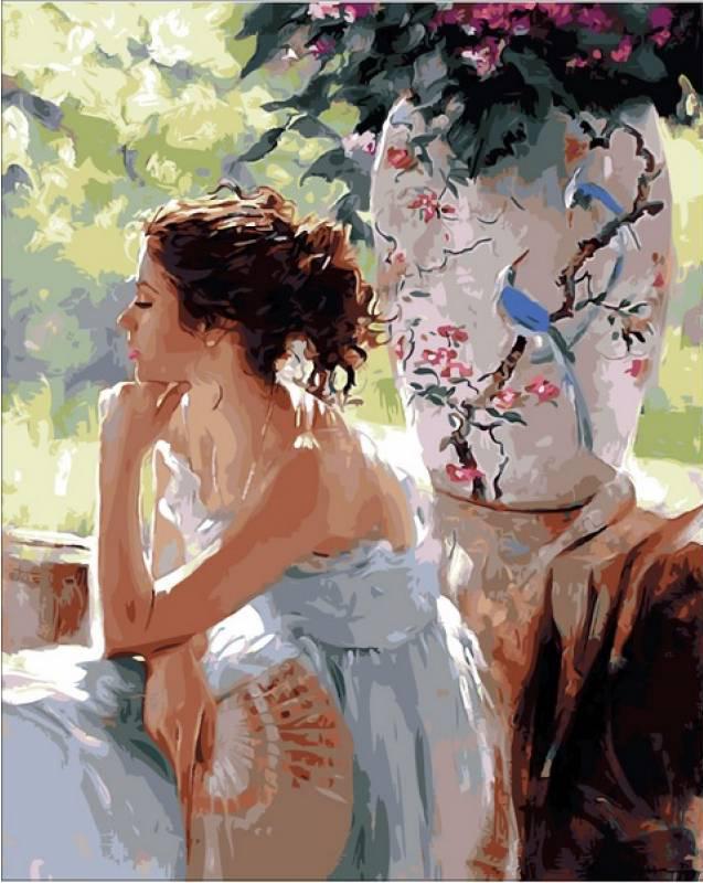 

Картина рисование по номерам Mariposa Мечтательница Q1443 40х50см Худ. Ричард Джонсон набор для росписи, краски, холст, кисти