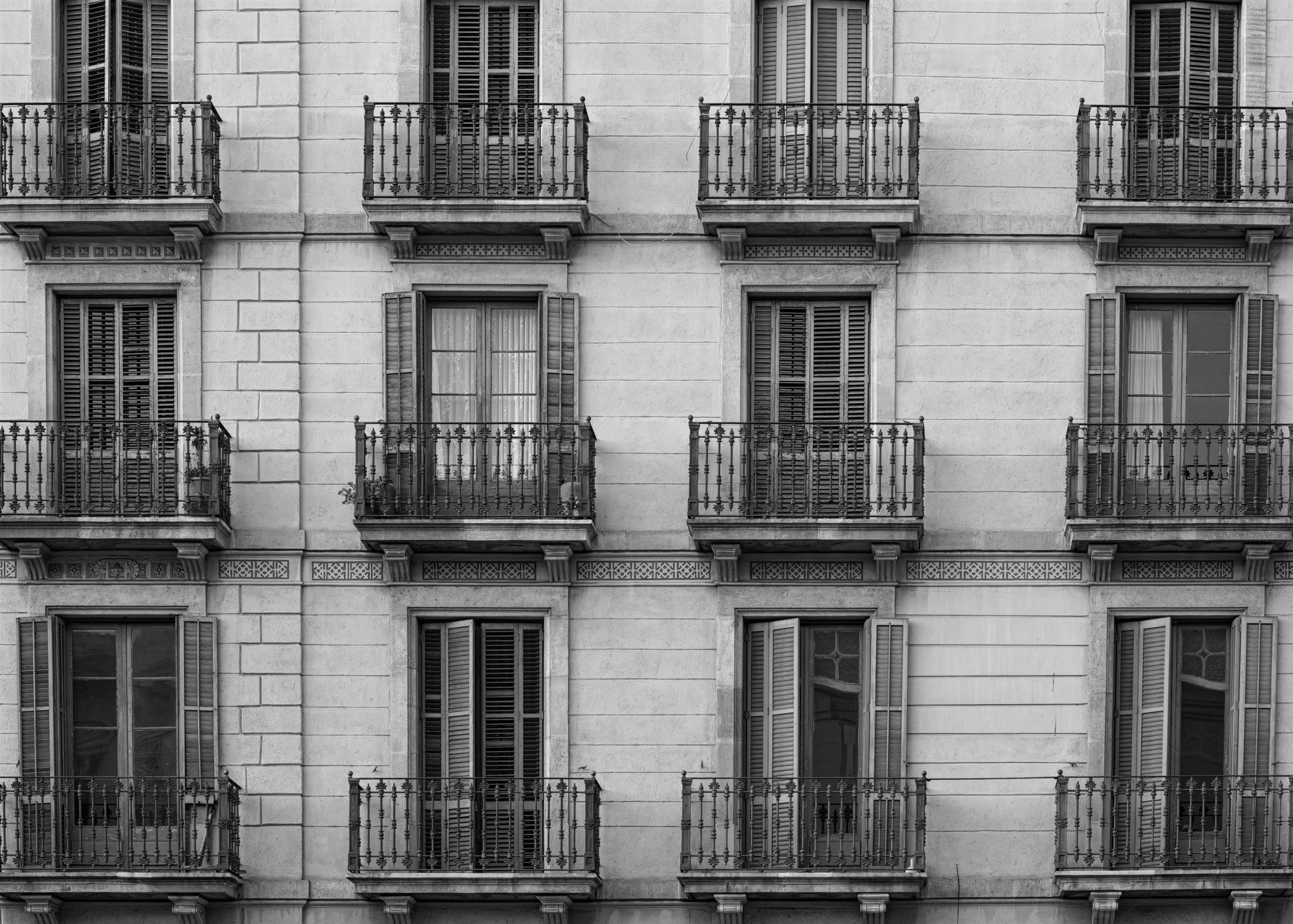 

Фотообои Архитектура 'Балкончики' (4857) , Холст