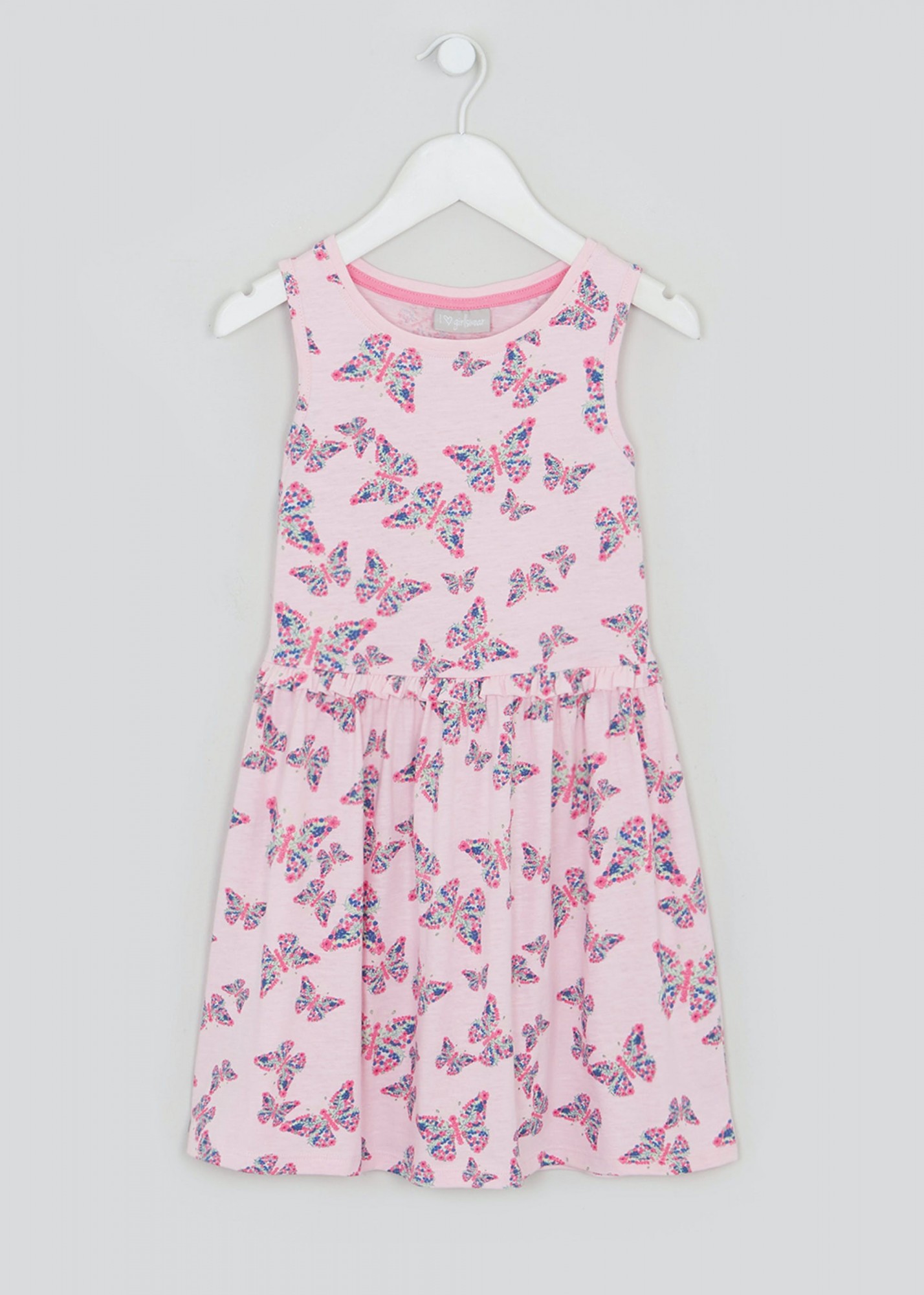 

Платье Matalan Jersey AE100-197 116 см Розовое Бабочки