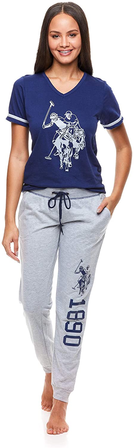 

Пижама (футболка + штаны) U.S. Polo Assn. B093BBX38C S Синий с серым (B08GFGL7FQ-S)