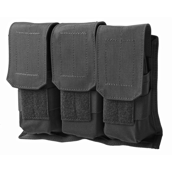 

Тройной велкро подсумок для магазинов винтовки Blackhawk Hook Backed Triple M16 Mag Pouch, 65MV01BK Чорний