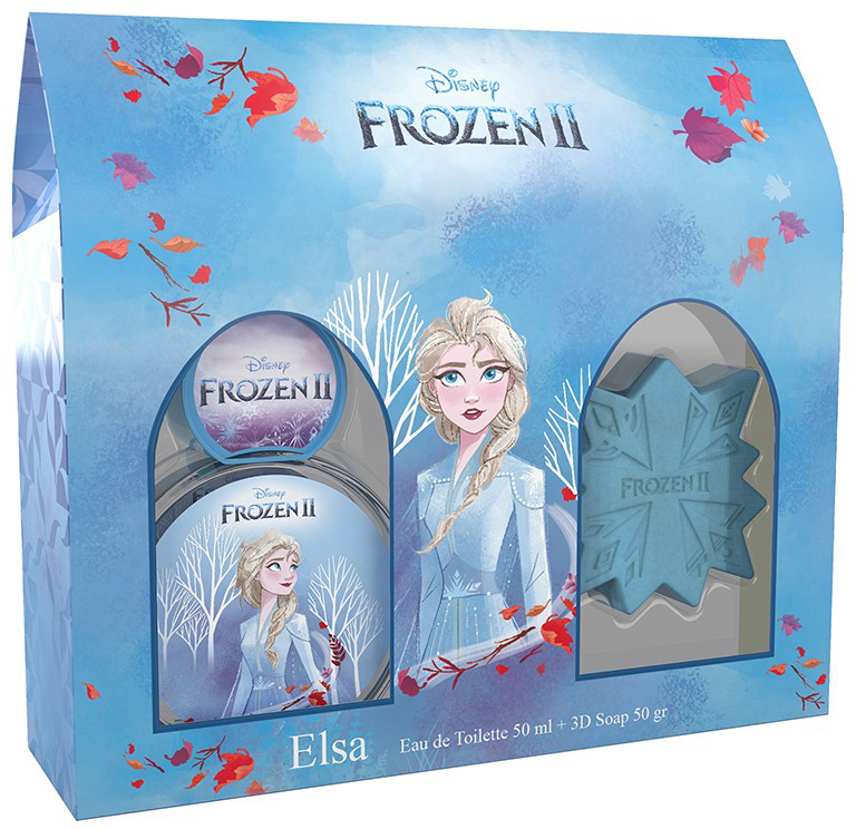 Акция на Набор Disney Frozen 2 Elsa Туалетная вода 50 мл + Мыло 50 г (810876030298) от Rozetka UA