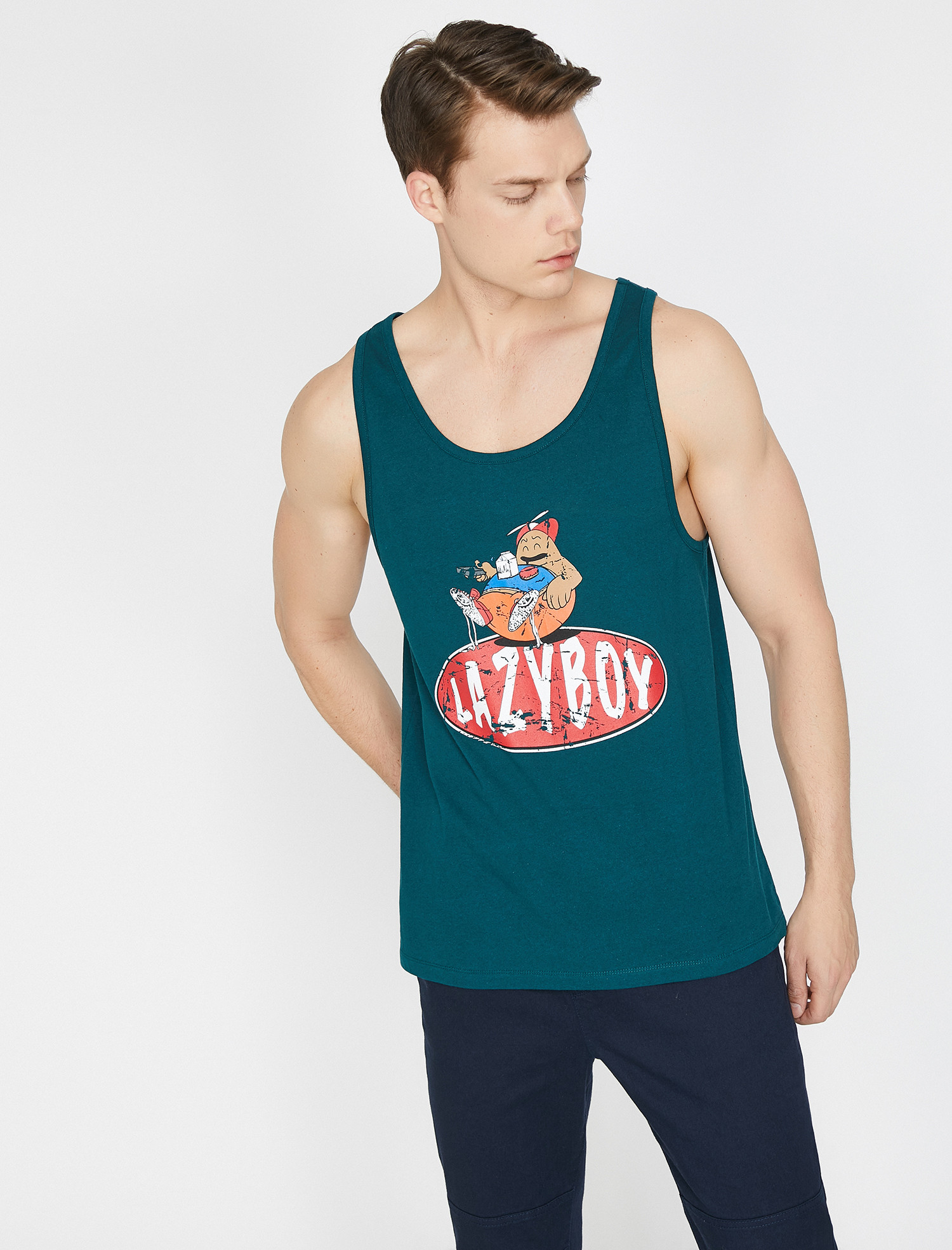 

Майка Koton 9YAM11951LK-700 XXL Petrol