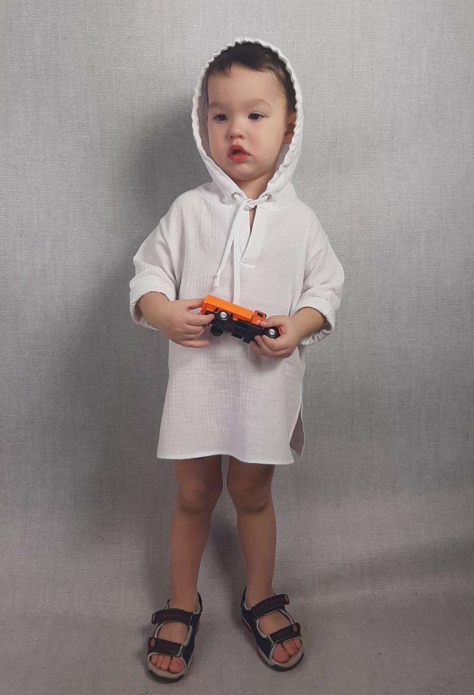 

Пляжная туника детская Jula Kids Энтони 98 Белый