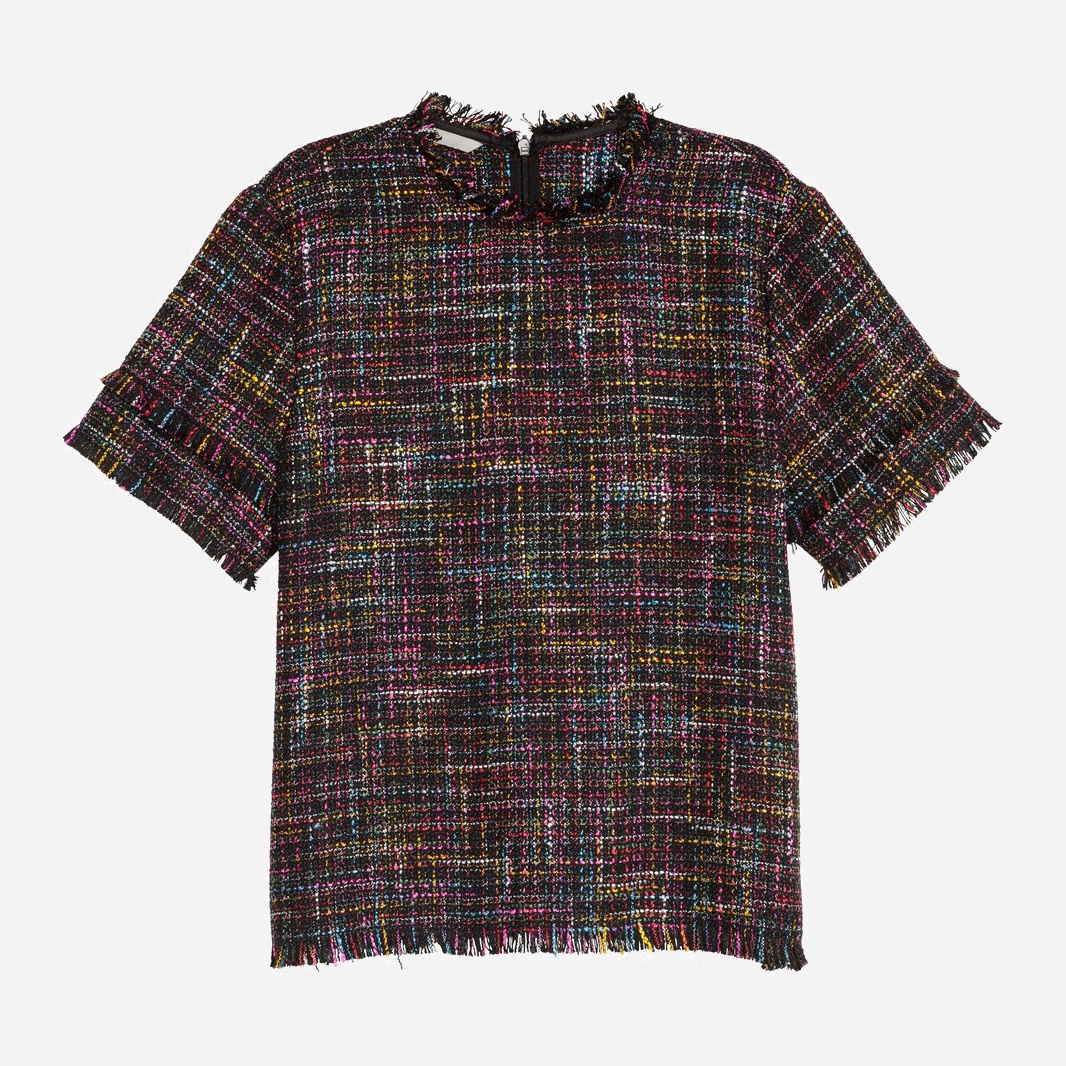 

Топ H&M 0546664_разноцветный_01 44 Черный