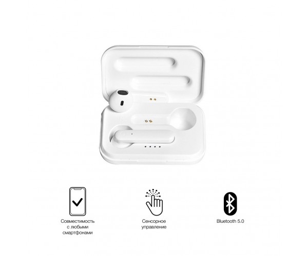 

Беспроводные bluetooth наушники TWS K88 Белые