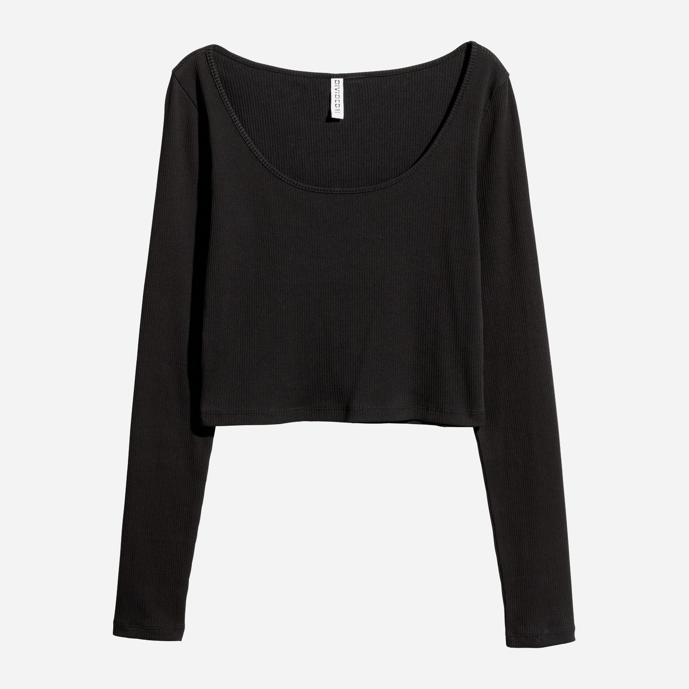 

Топ H&M 0572480_черный_01 XL Черный