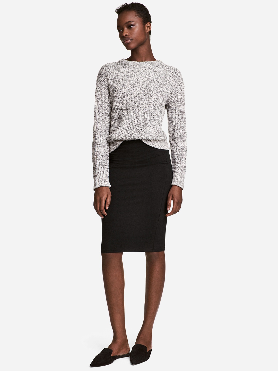

Юбка H&M 0215922_черный XS Черная