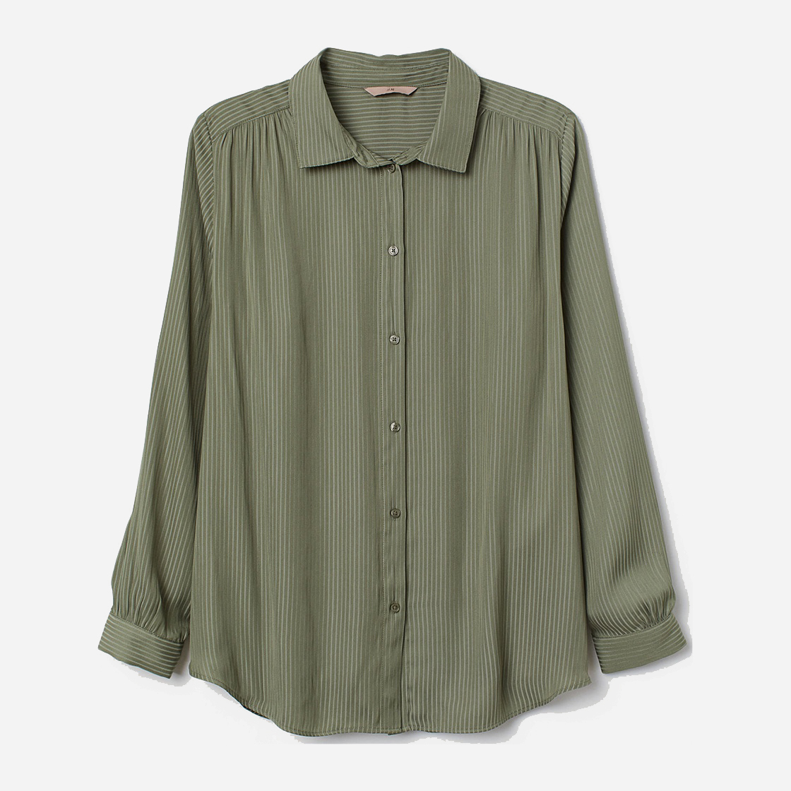 

Рубашка H&M 0711028_полоска 50 Зеленая