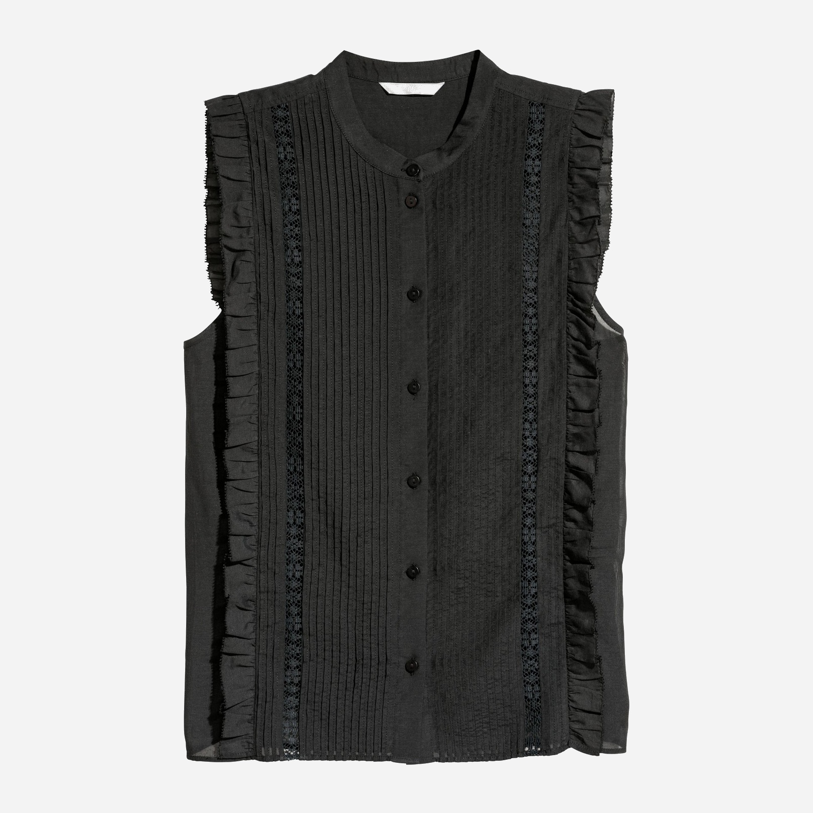 

Блузка H&M 0607664_черный 40 Черная