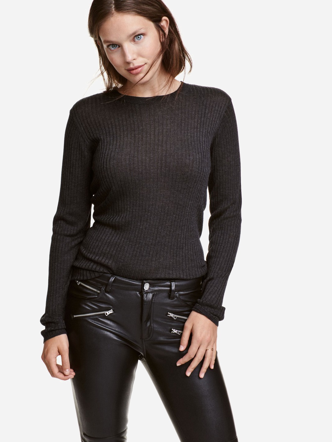 

Джемпер H&M 0437845_тем. серый  Темно-серый, Джемпер H&M 0437845_тем. серый XS Темно-серый