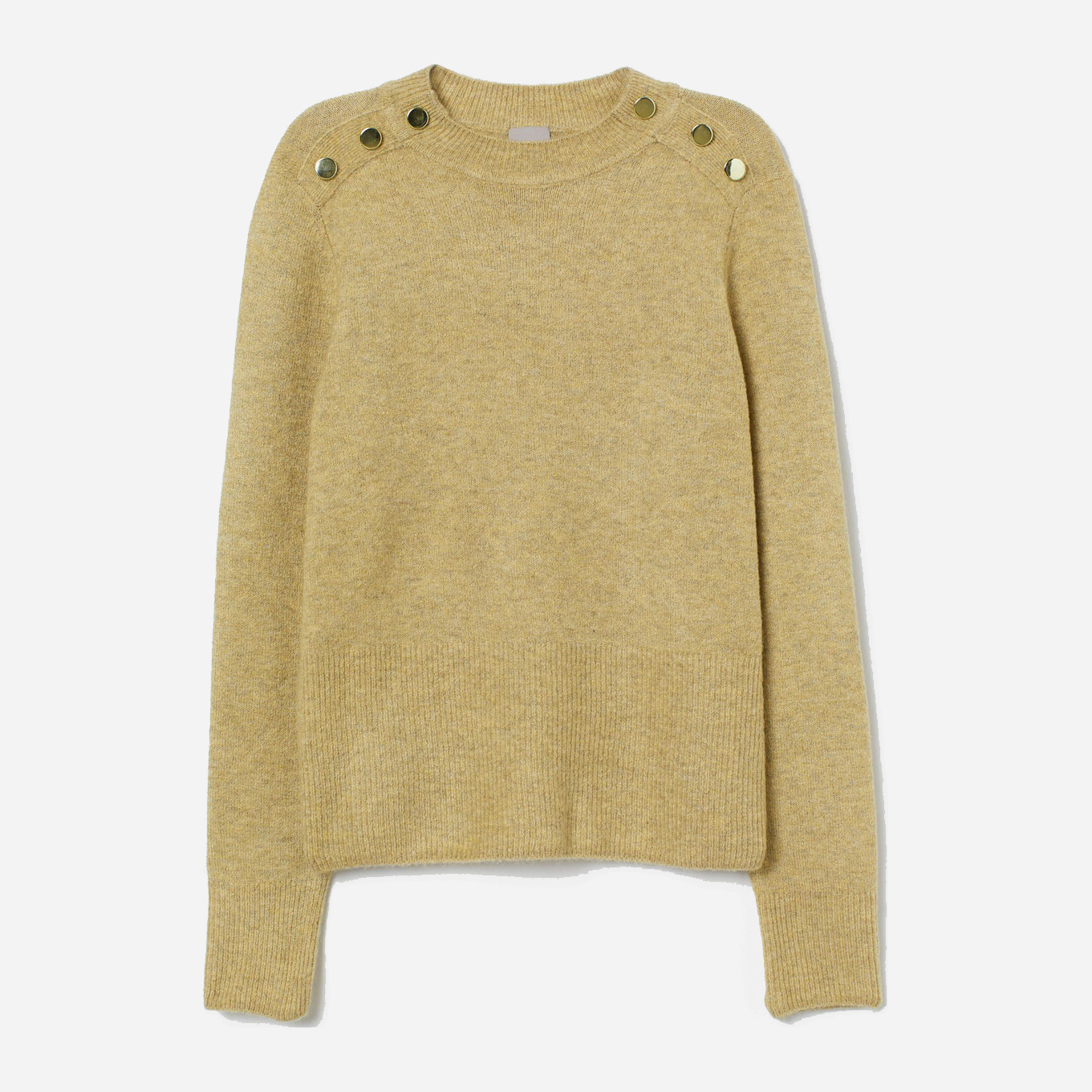 

Джемпер H&M 0809411 L Бежевый с золотистым