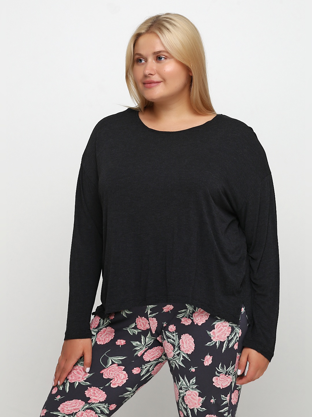 

Лонгслив H& 0785058_02  Темно-серый, Лонгслив H&M 0785058_02 M Темно-серый