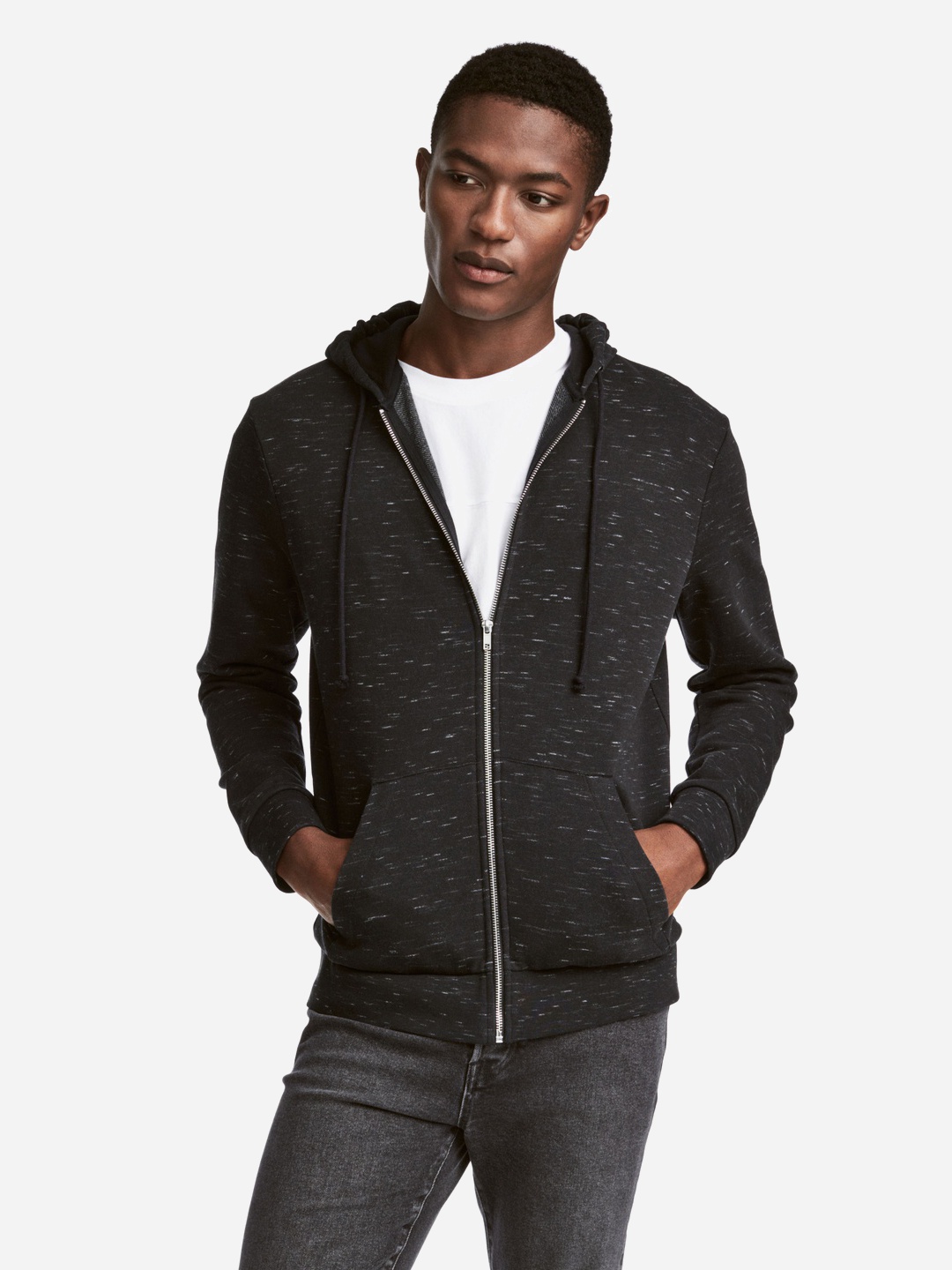 

Толстовка H&M 0526250_ч_01 M Темно-серая